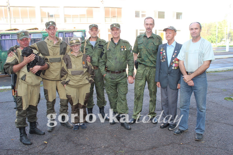 Отправка добровольцев