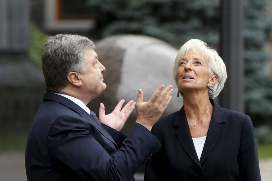 Порошенко и МВФ