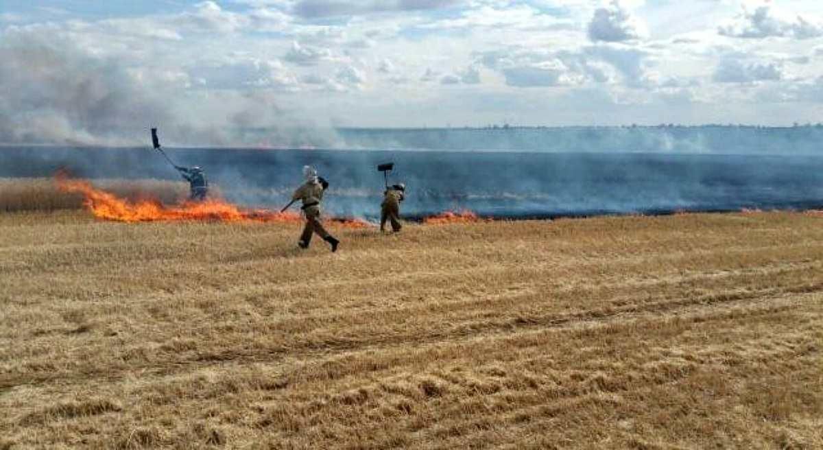 Пожар в ДНР
