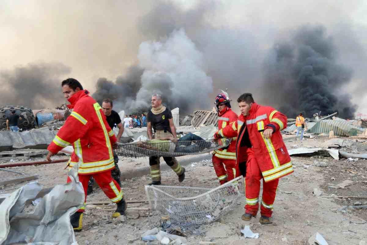 Ливан Бейрут взрыв 4 августа 2020