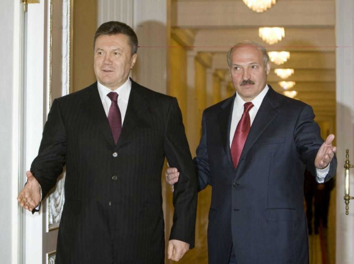 Янукович и Лукашенко