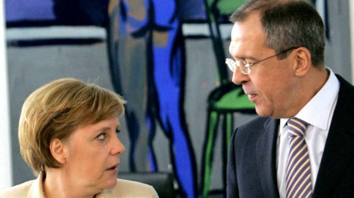 Лавров и Меркель