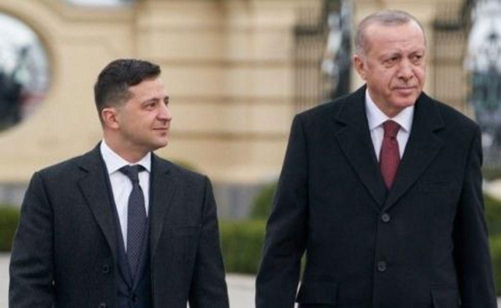 Президенты Турции и Украины