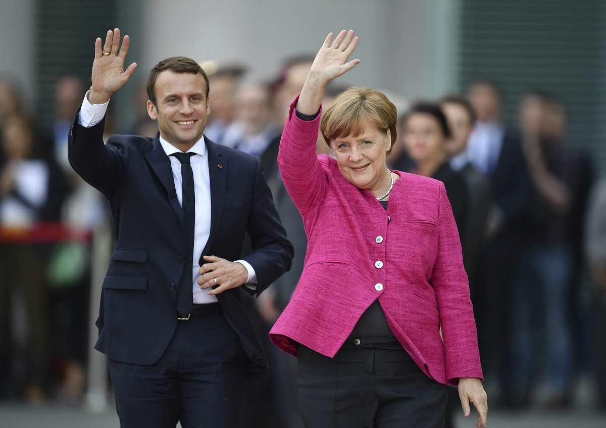 Лидеры Франции и Германии