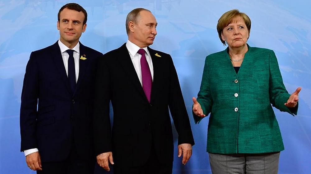 Главы России, Германии и Франции