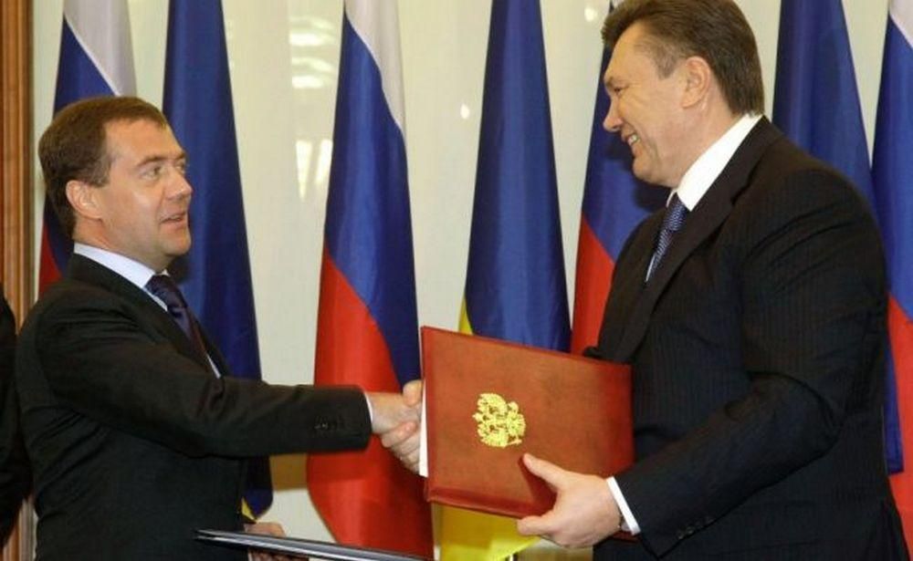 Дмитрий Медведев и Виктор Янукович