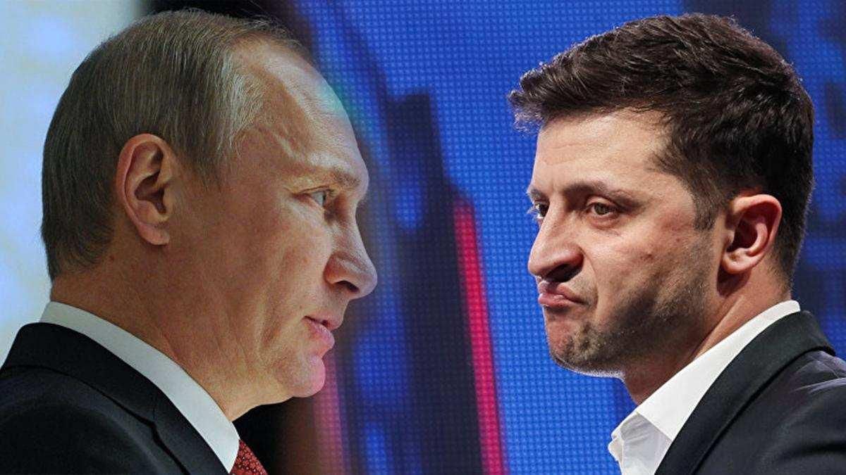 Владимир Зеленский и Владимир Путин