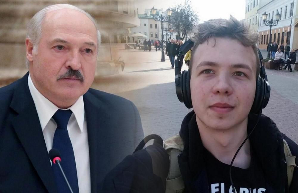 Роман Протасевич и Александр Лукашенко Роман Протасевич и Александр Лукашенко