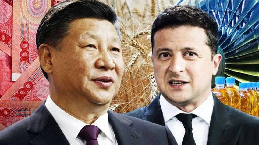 Лидеры Украины и Китая
