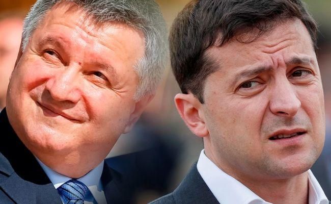 Владимир Зеленский и Арсен Аваков Владимир Зеленский и Арсен Аваков