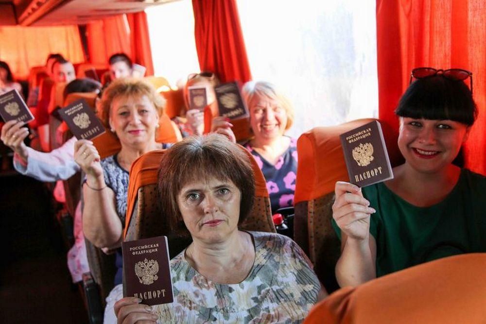 Жители Донбасса