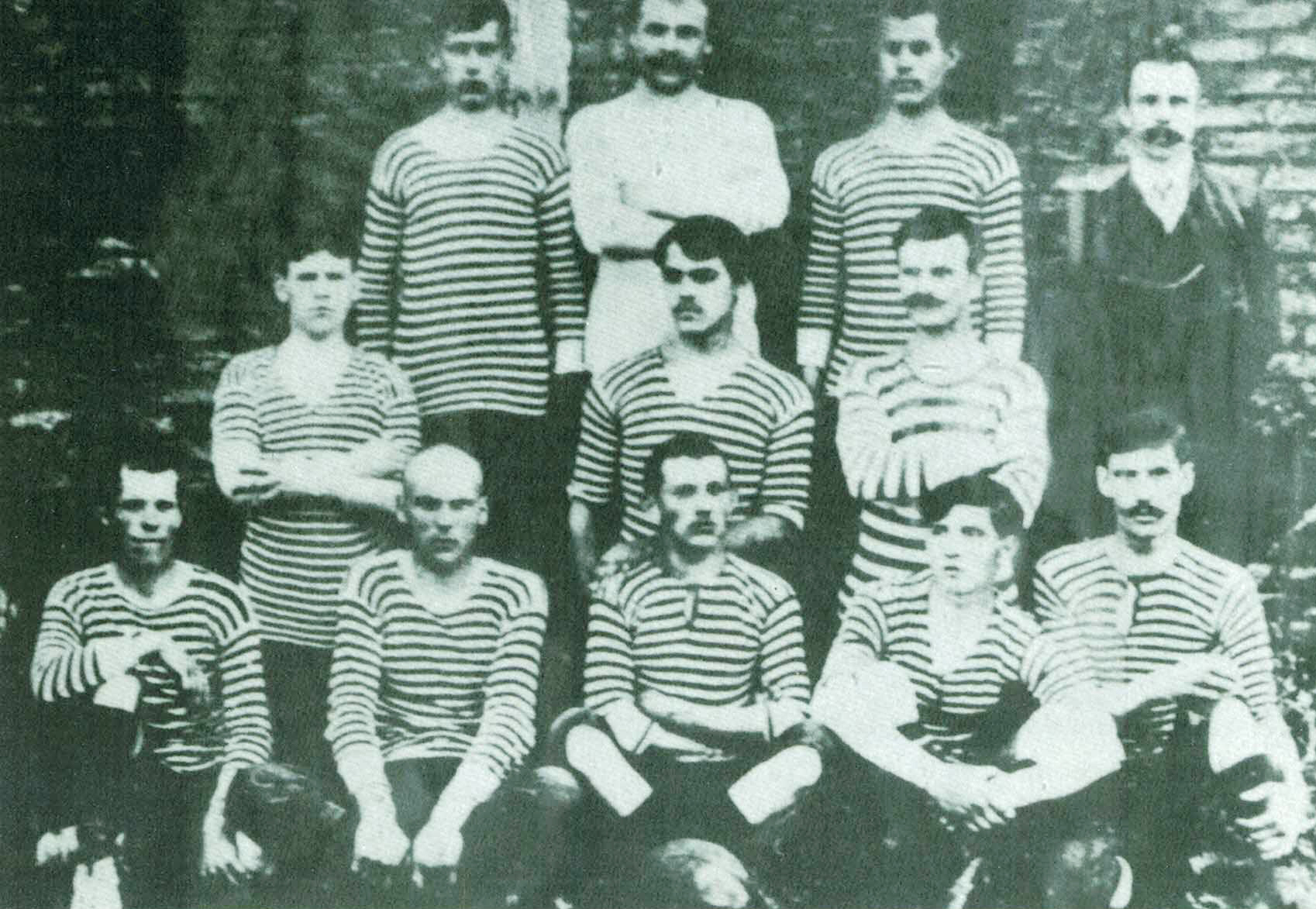 Сборная команда Горловки 1911-1912 годы