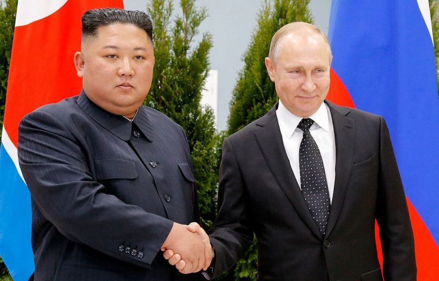 Главы России и Северной Кореи