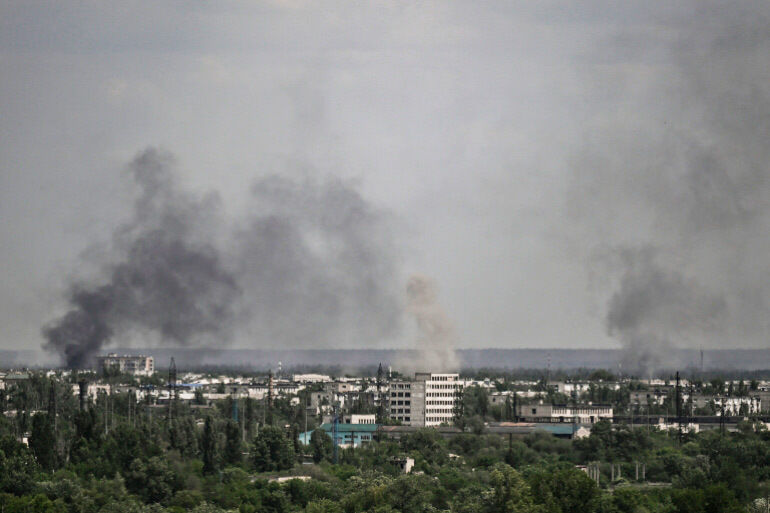 Бои в городе