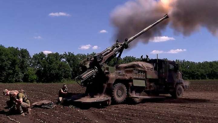 САУ Caesar на вооружении ВСУ