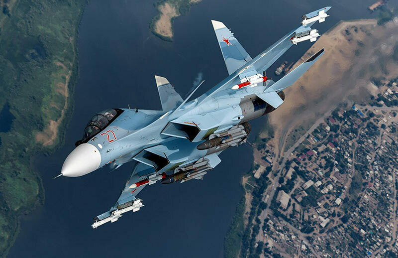Су-30СМ и Х-31П