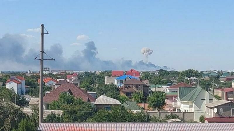 Взрывы в Крыму