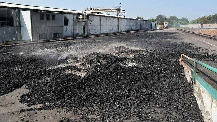 Утечка аммиака на пивзаводе в Донецке
