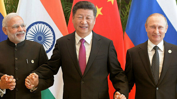 Президенты России, Индии и Китая