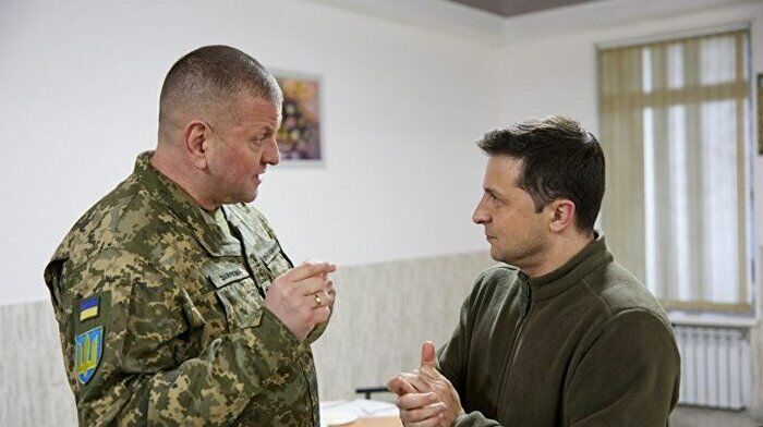 Владимир Зеленский и Валерий Залужный