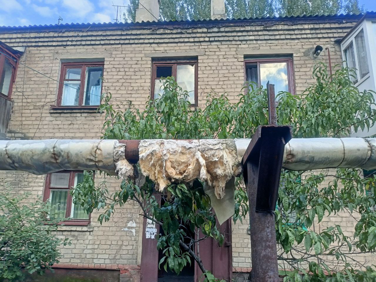 Горловка. Результат обстрела