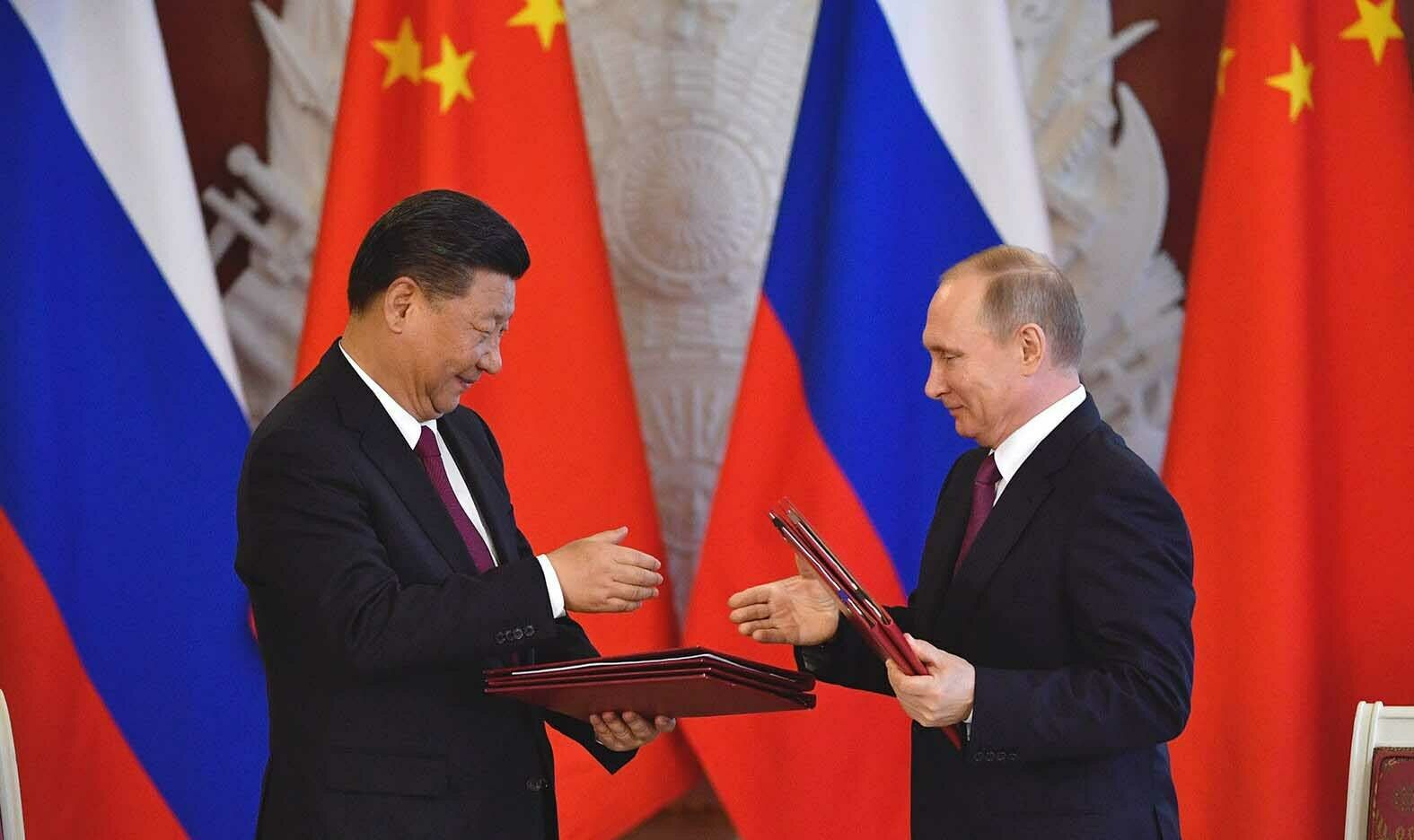 Владимир Путин и Си Цзиньпин