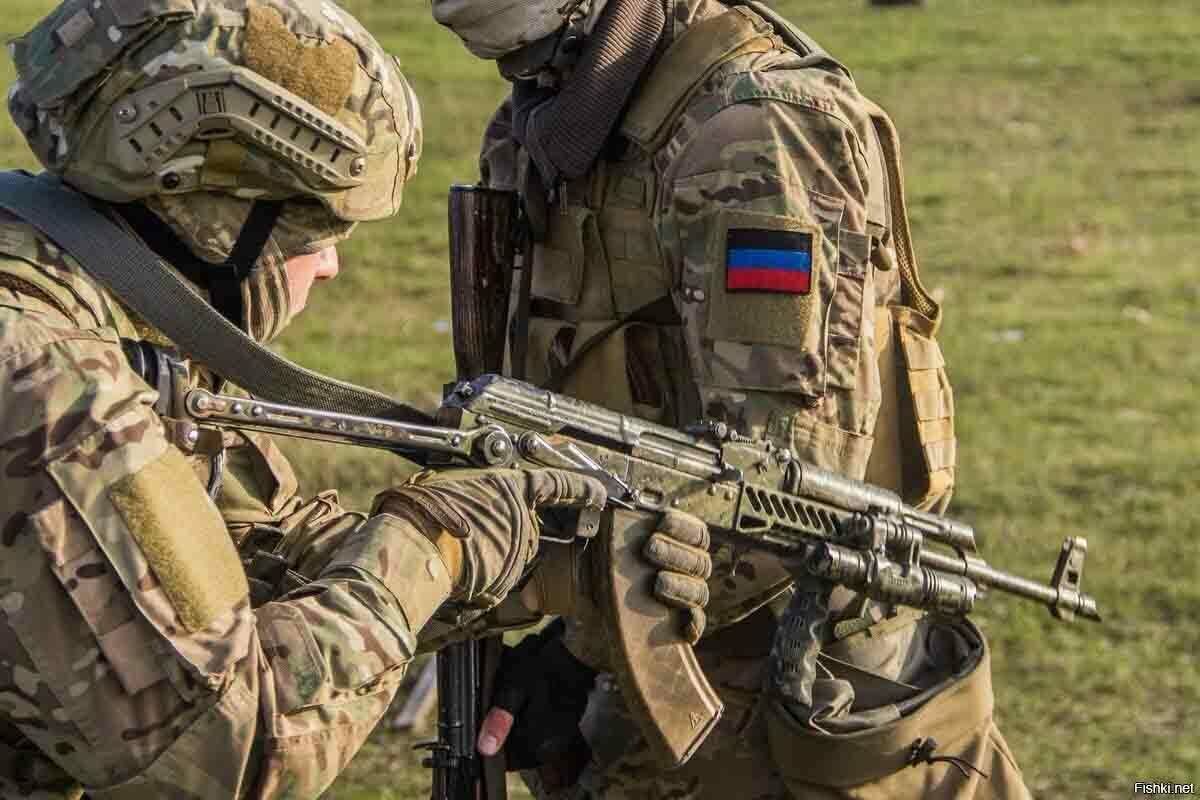Военнослужащие ДНР