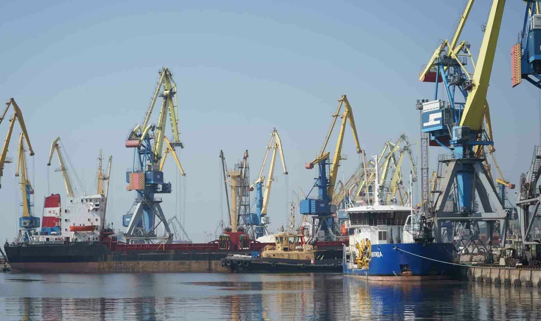 Порт Мариуполя 