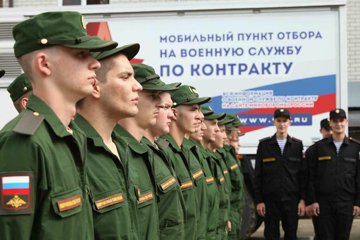 Военнослужащие контрактной службы
