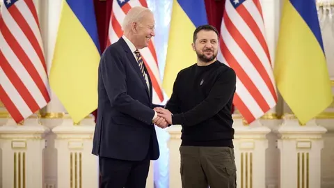 Зеленский и Байден