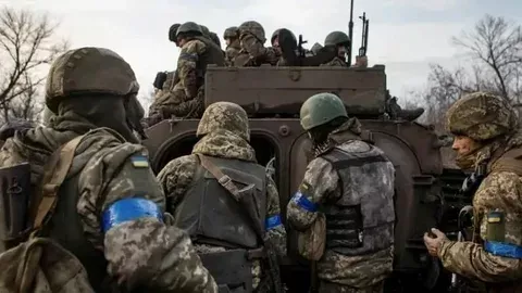 Солдаты ВСУ