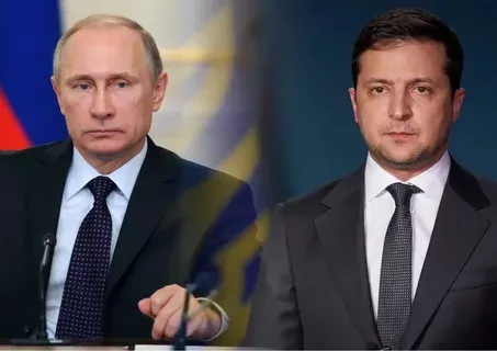 Путин и Зеленский