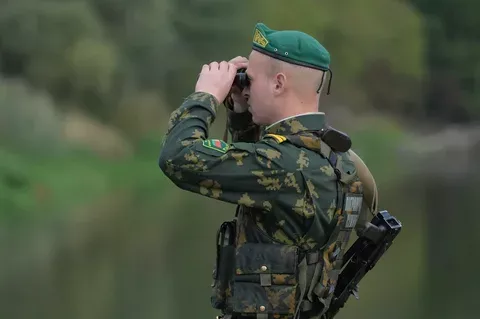 Белорусские пограничники 