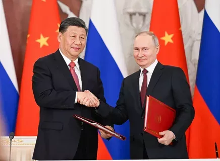 Путин и Си Цзиньпин