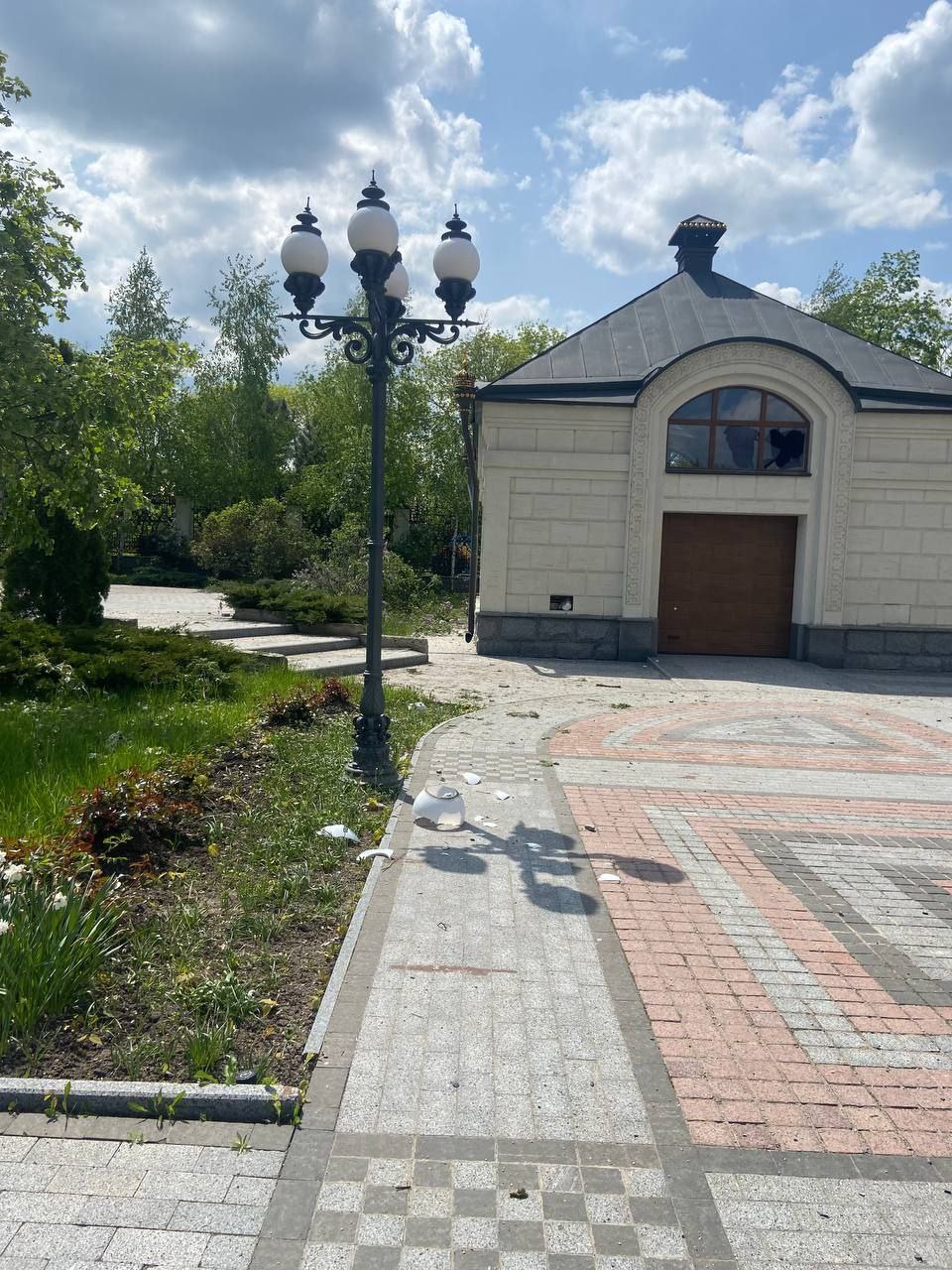 Обстрел Богоявленский кафедральный собор в городе Горловка