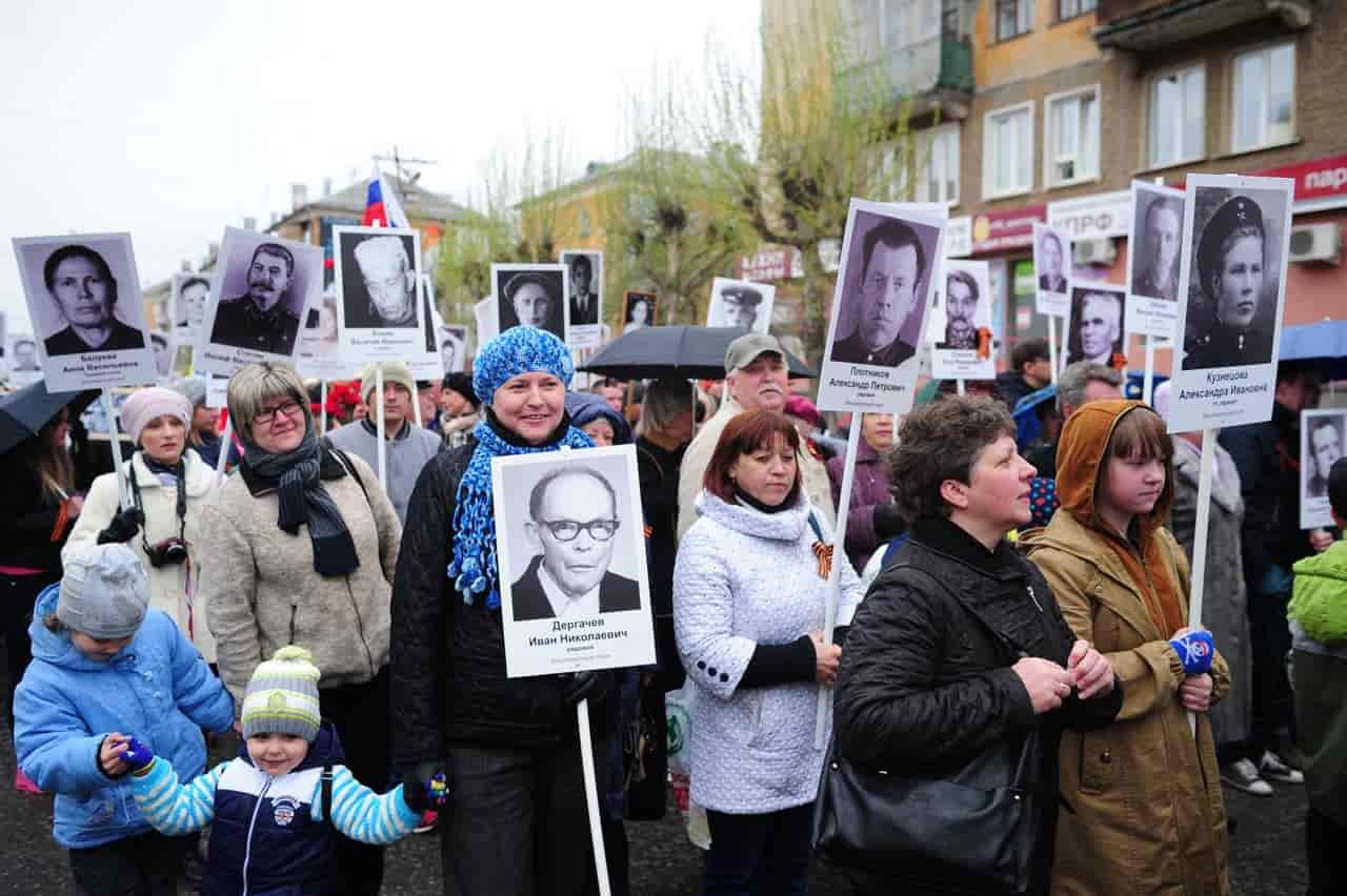 Бессмертный полк только погибшие