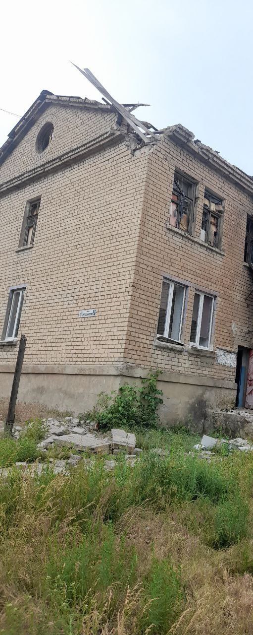 ВСУ повредили дом Горловка