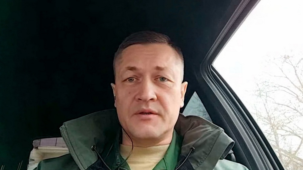 Советник главы Донецкой народной республики (ДНР) Ян Гагин/скриншот видео