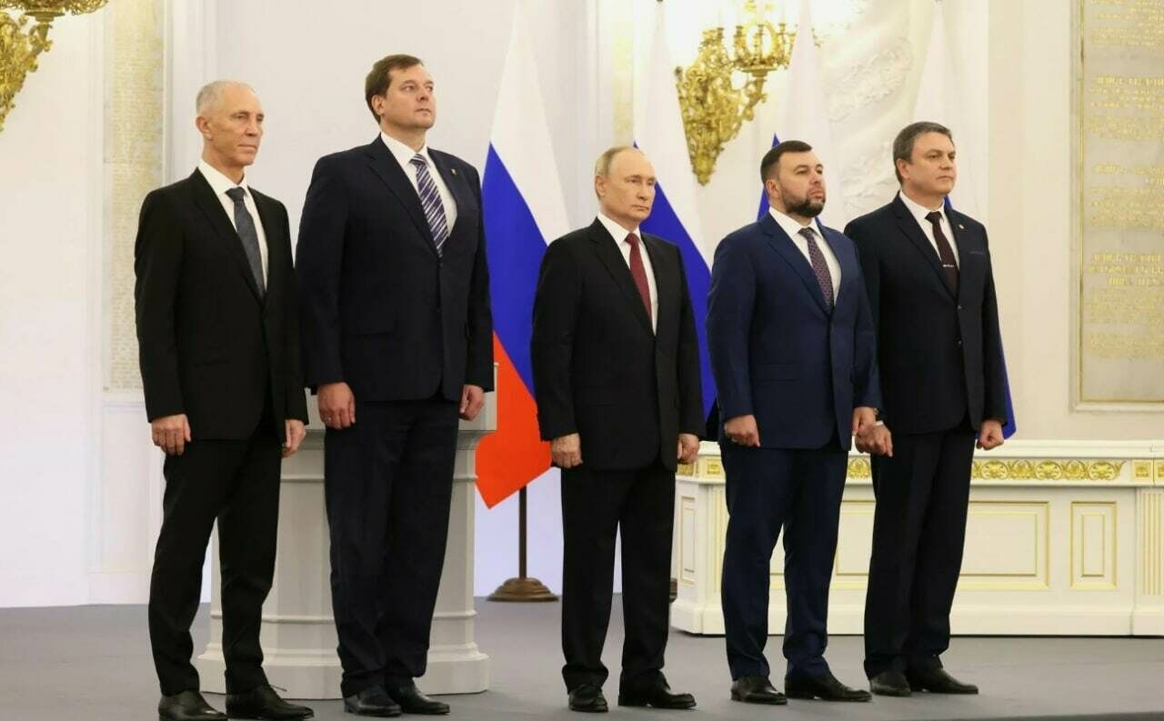 Путин и Главы новых регионов России