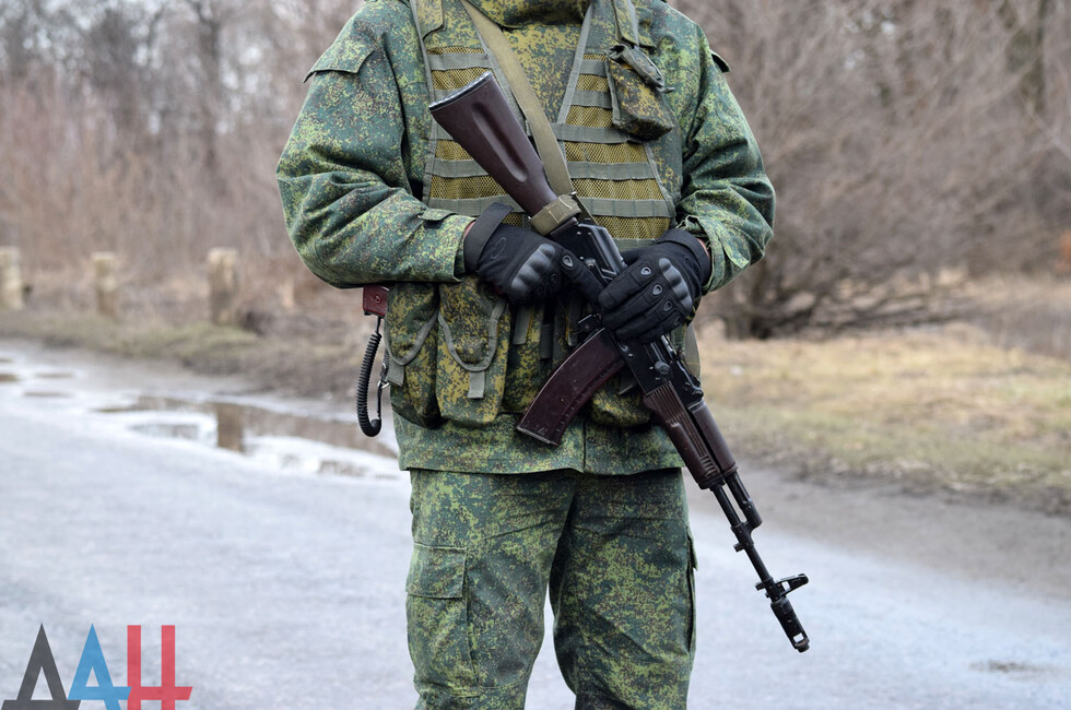 Бойцы ДНР