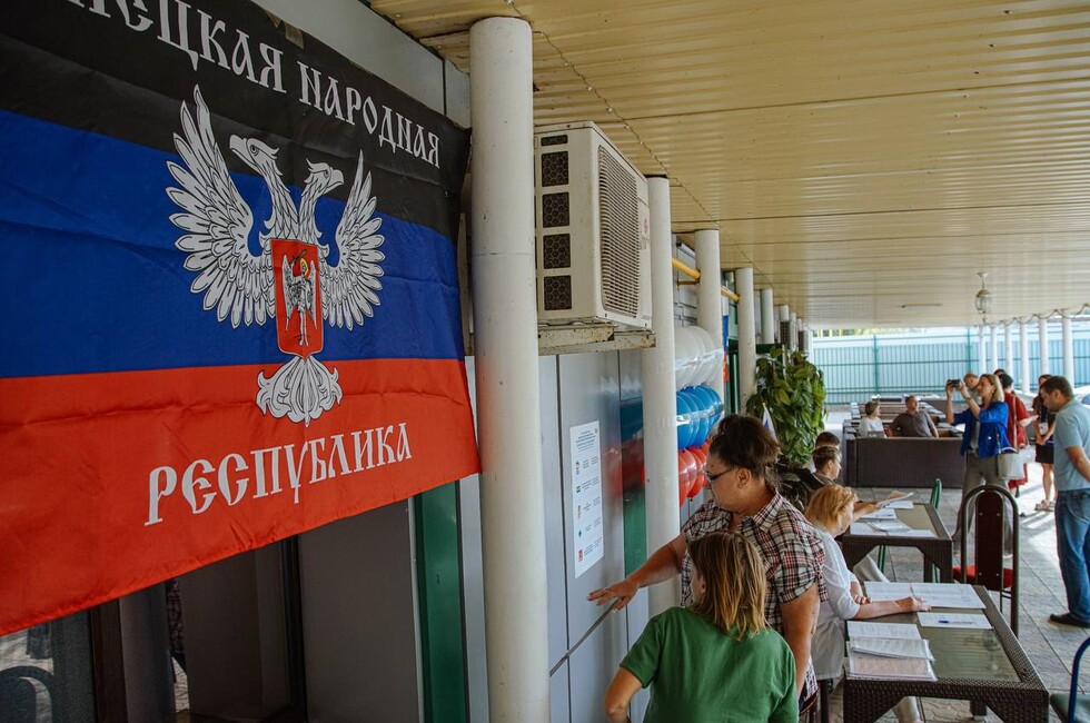 Избиратели из ДНР в Ростовской области