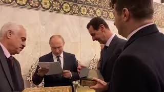 Путин в Дамаске Путин в Дамаске